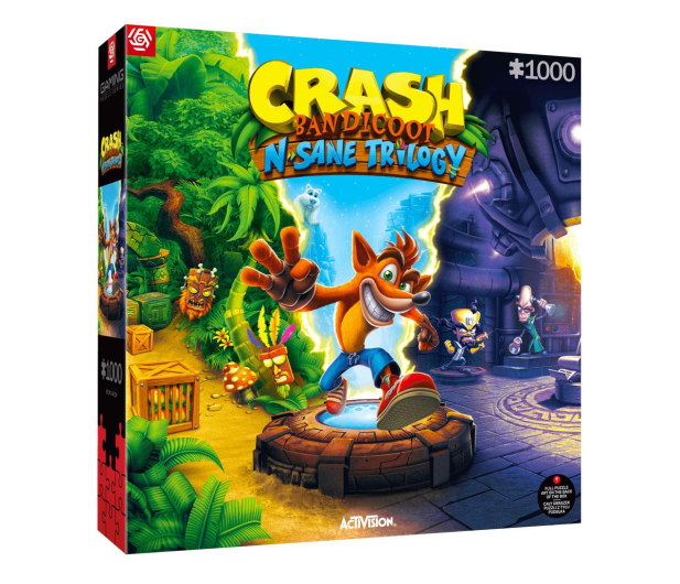 Merch Gaming Puzzle: Crash Bandicoot N. Sane Trilogy 1000 elementó - 1275294 - zdjęcie